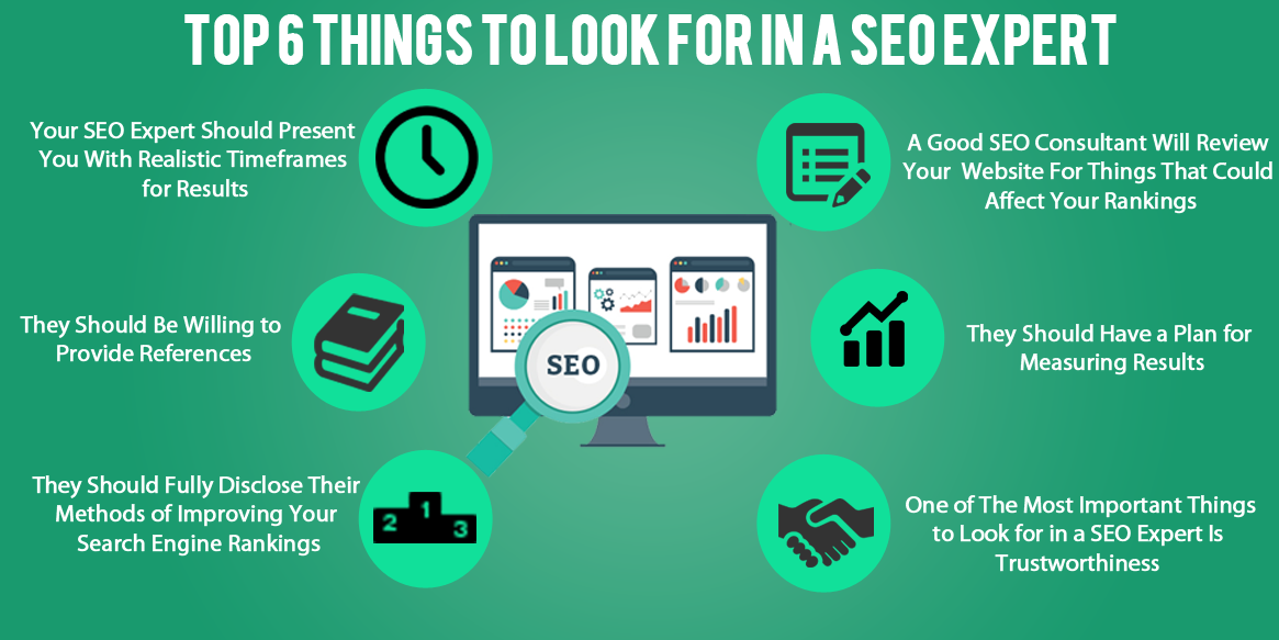 The Top 6 Things to Look for in a SEO Expert - Top SEO Rankers